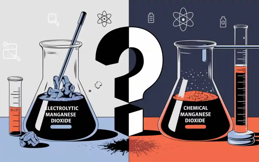 Electrolytic vs Chemical Manganese Dioxide