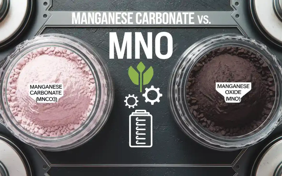 Manganese Carbonate vs. MnO: Key Differences and Applications