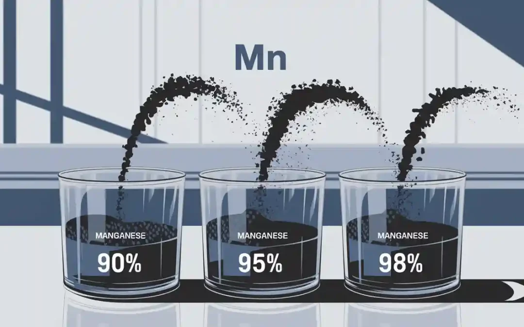 Manganese dioxide grades