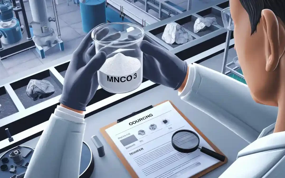 Production Processes and Sourcing for High-Purity MnCO₃