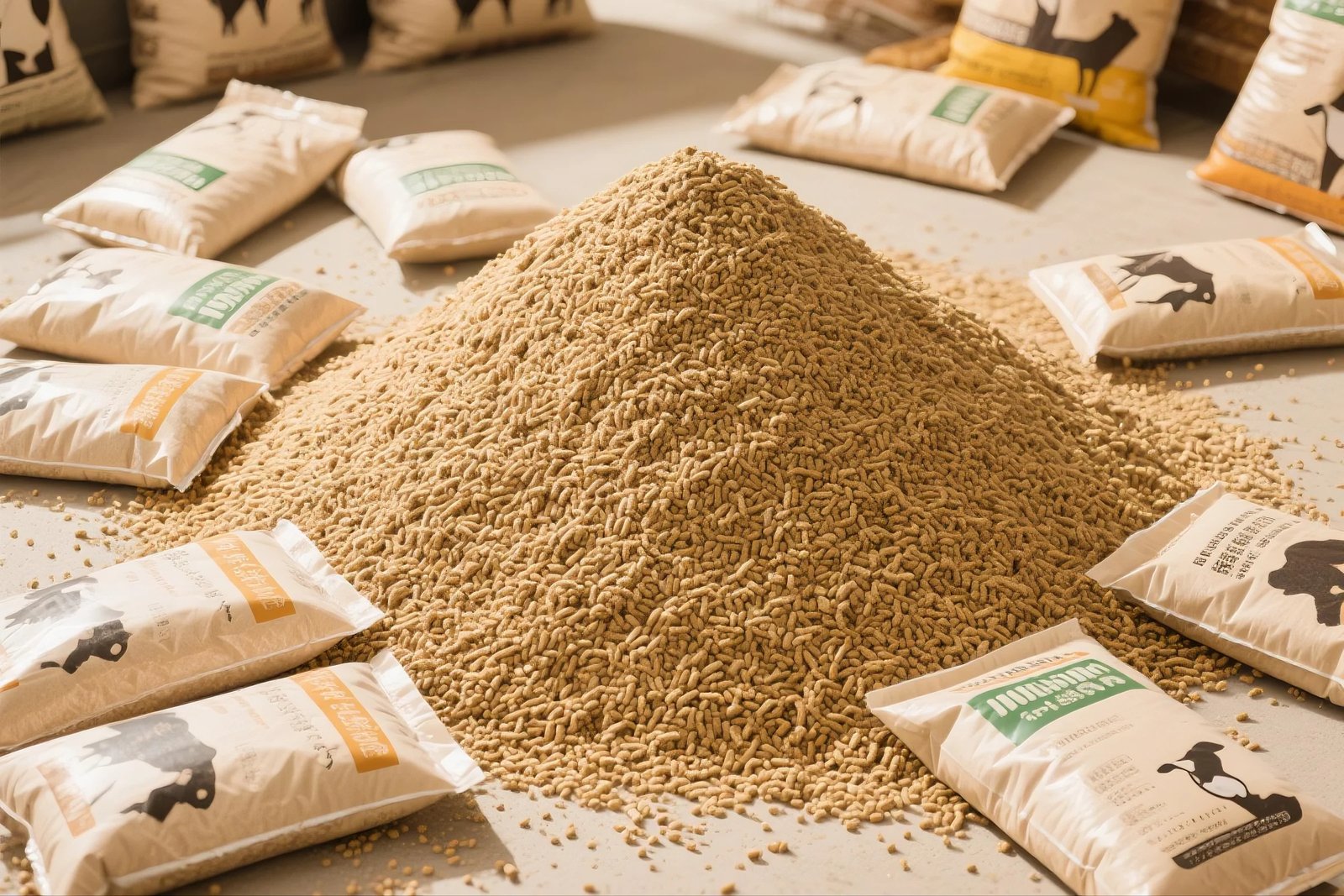 Trace element supplement for livestock feed