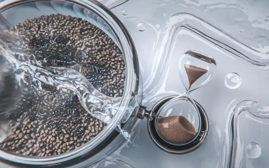 how long does manganese sand filter media last