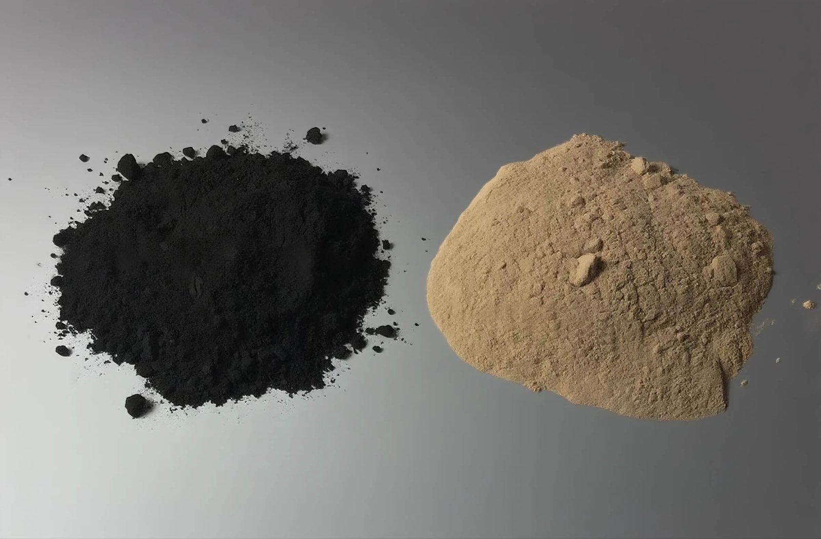 manganese dioxide vs manganese carbonate