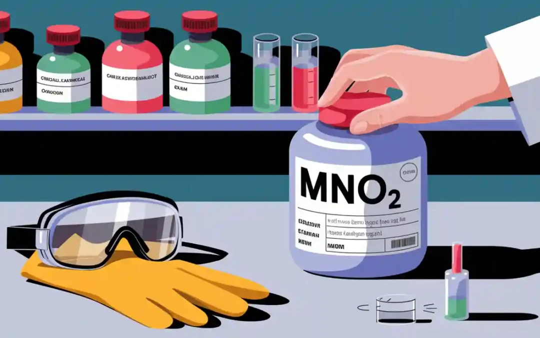 storage and handling guidelines for MnO2