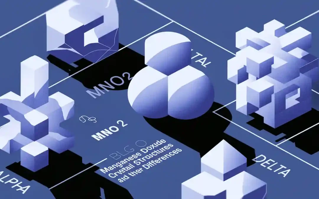 Α β γ δ manganese dioxide crystal structures and their differences