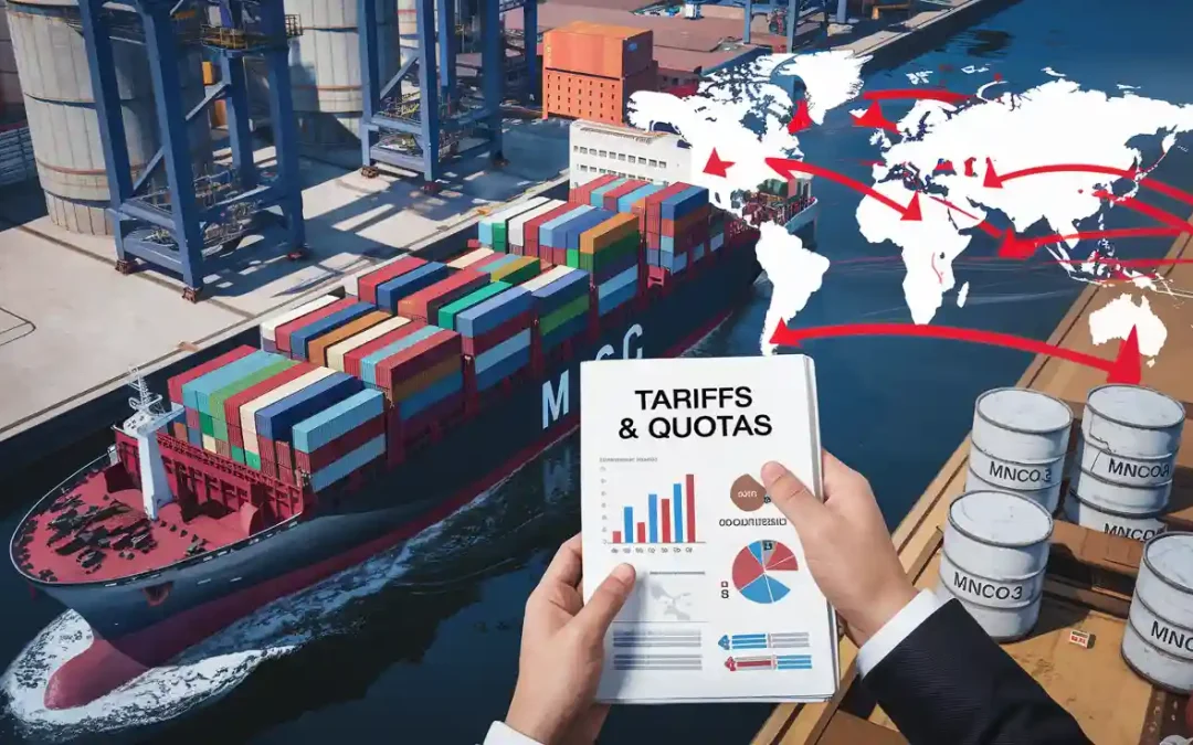 How Do Tariffs and Quotas Influence MnCO₃ Export from China
