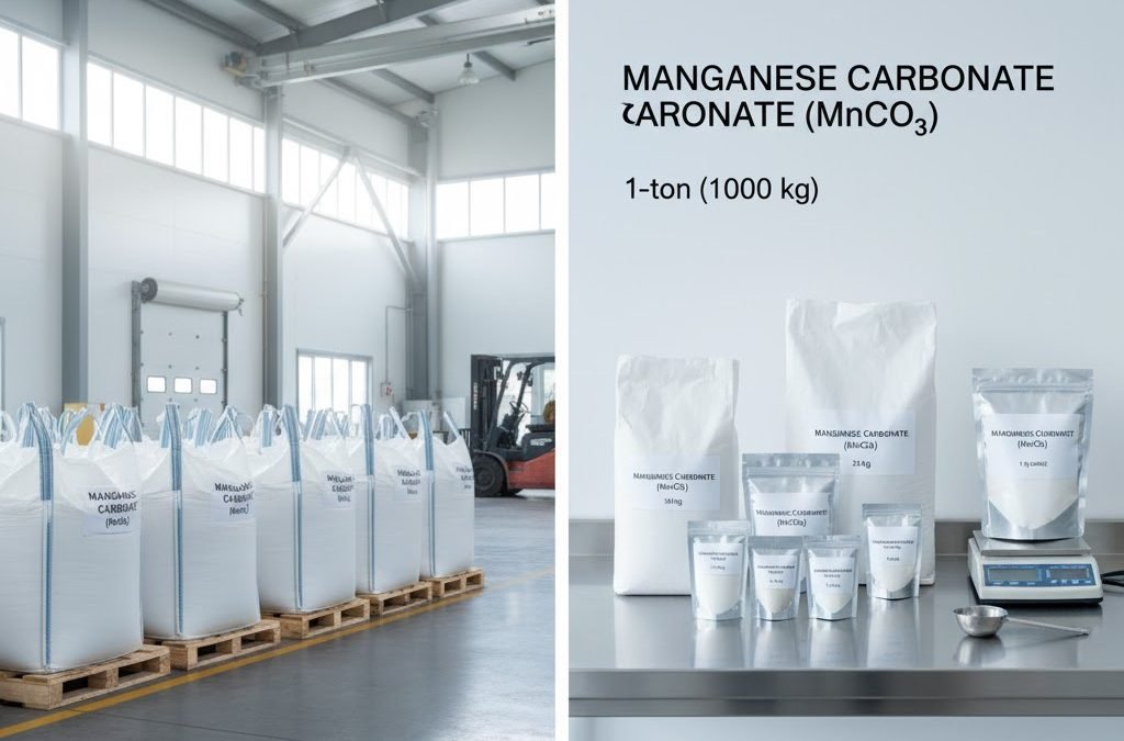 Manganese Carbonate Bulk vs Small Quantity Purchasing