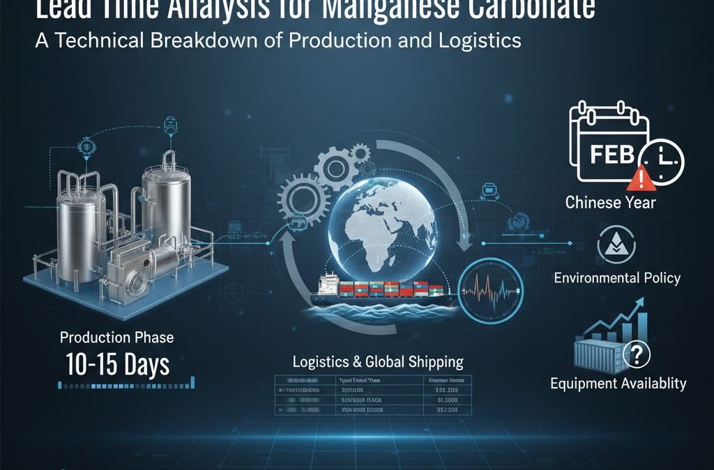manganese carbonate lead time