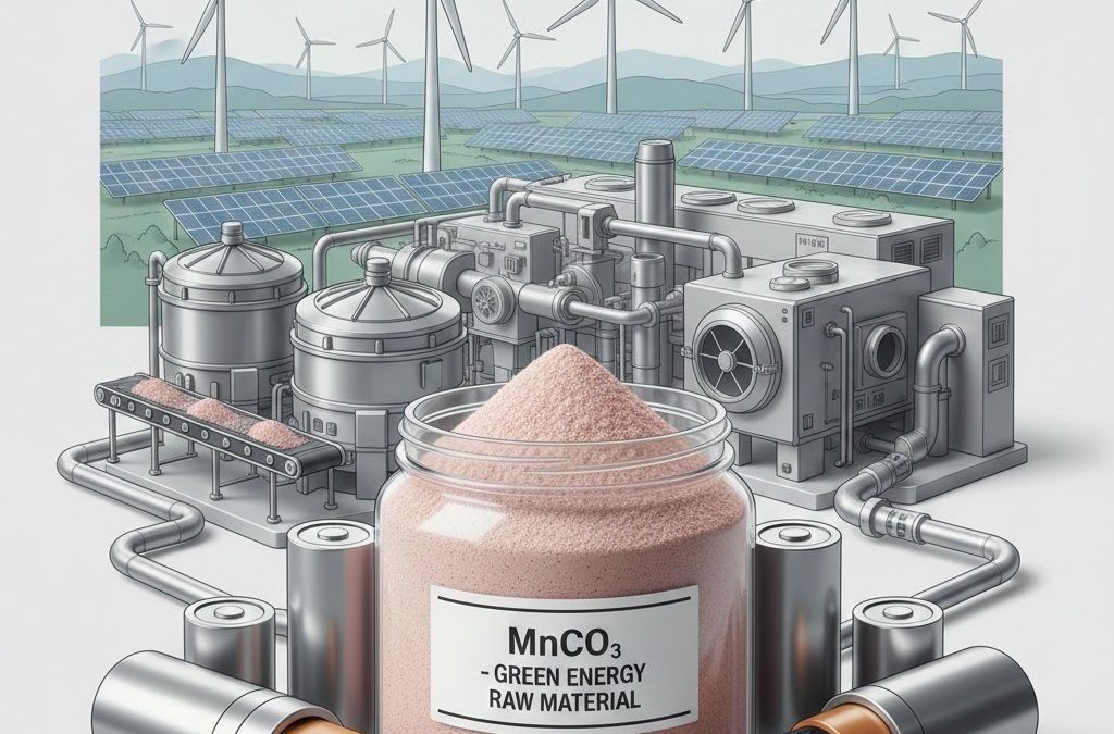 How Manganese Carbonate Supports Green Energy Solutions