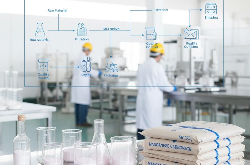 Sample Ordering Process for Manganese Carbonate