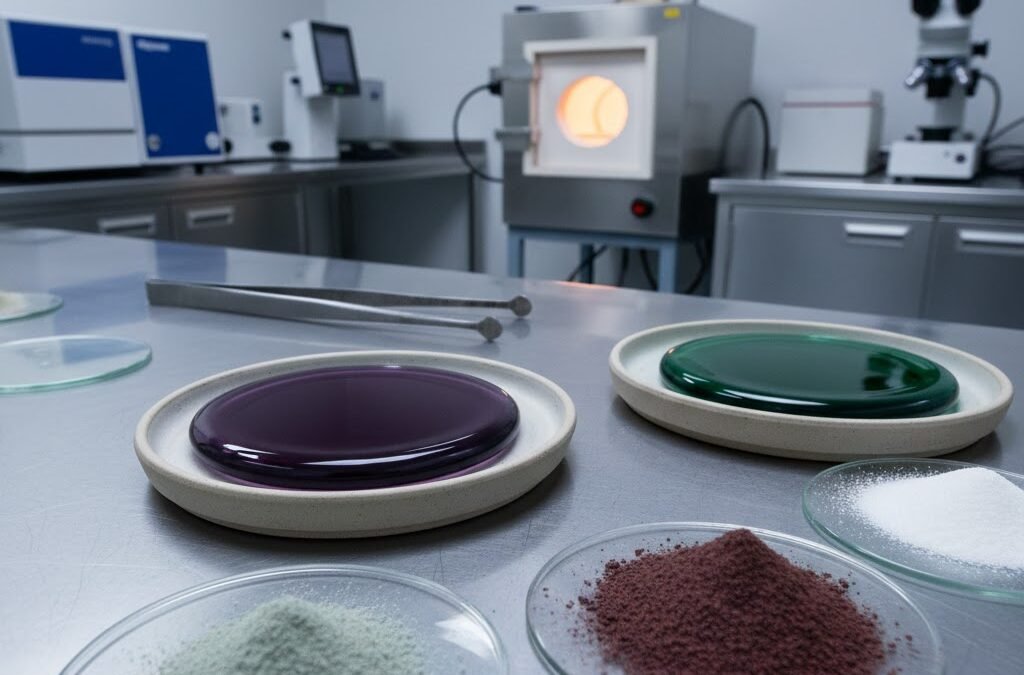 manganese oxide in glass manufacturing