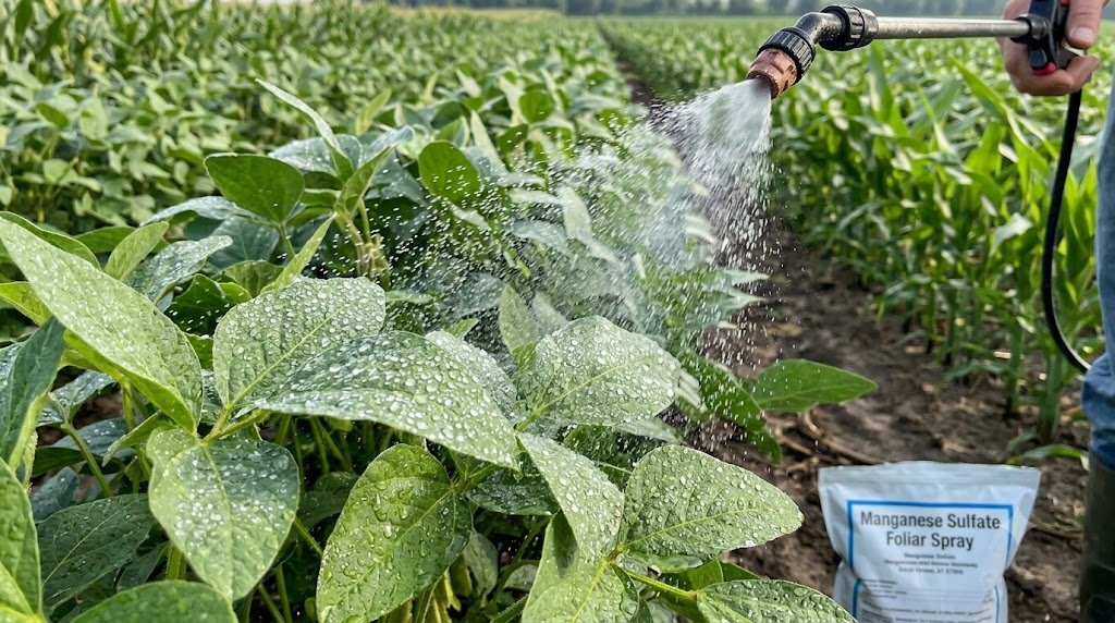 Impact of Particle Size on Foliar Spray Efficiency