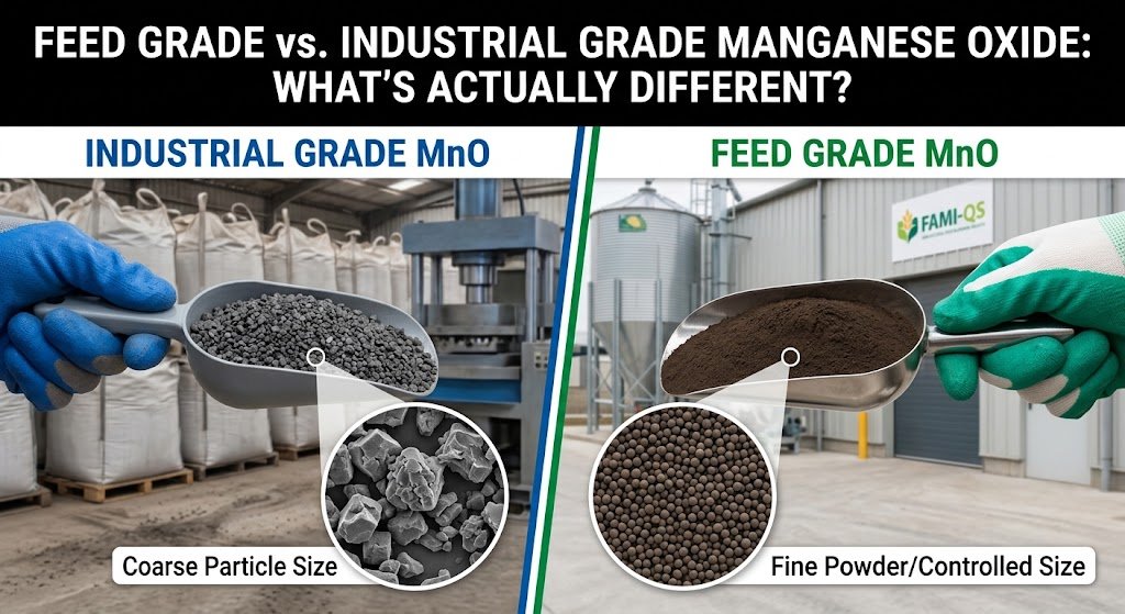 Feed Grade vs. Industrial Grade Manganese Oxide