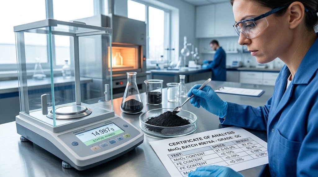How to Verify MnO₂ Quality and Consistency