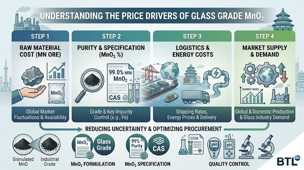 What Affects the Price of MnO₂ for Glass