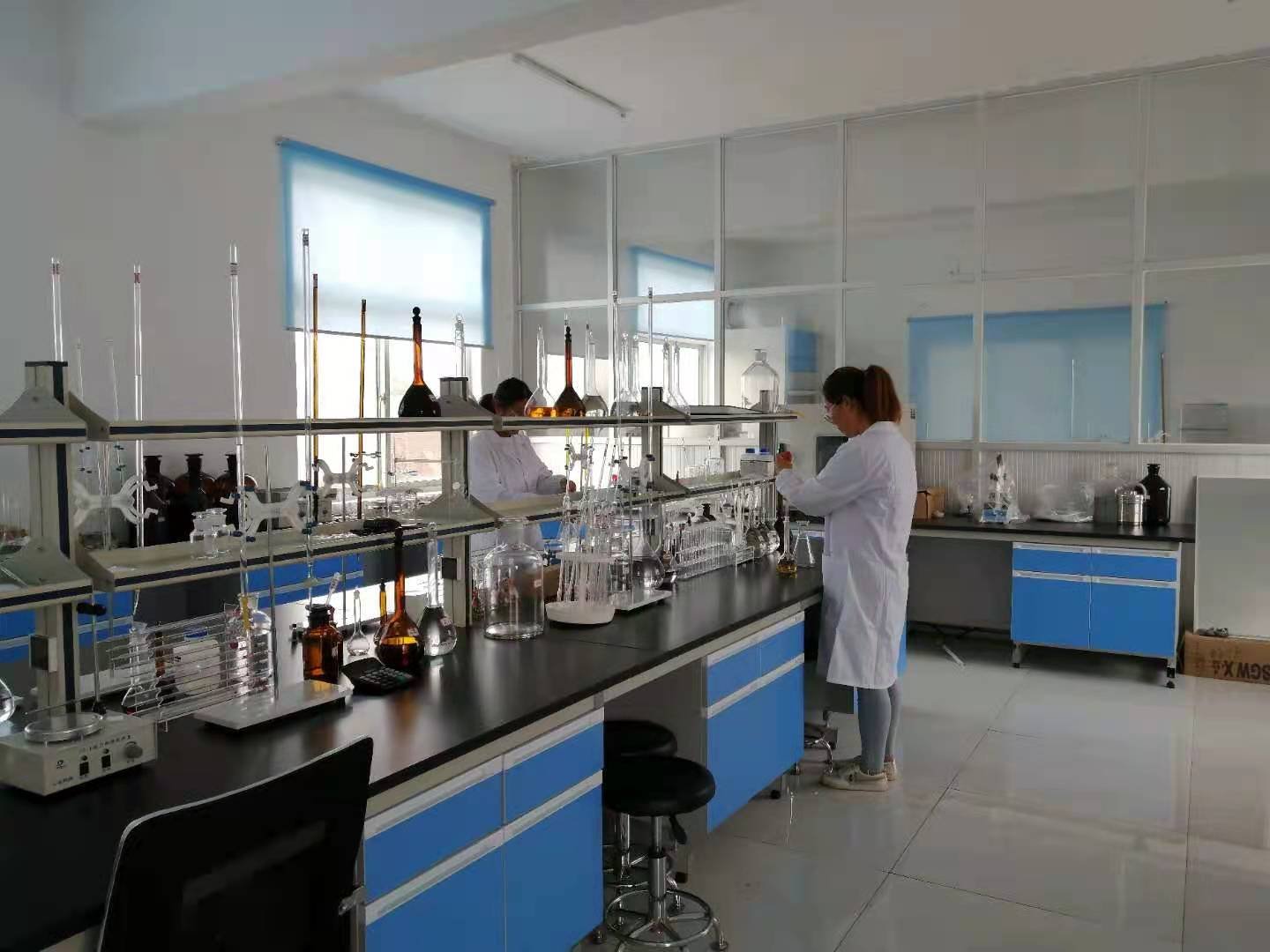 lab testing of manganese dioxide