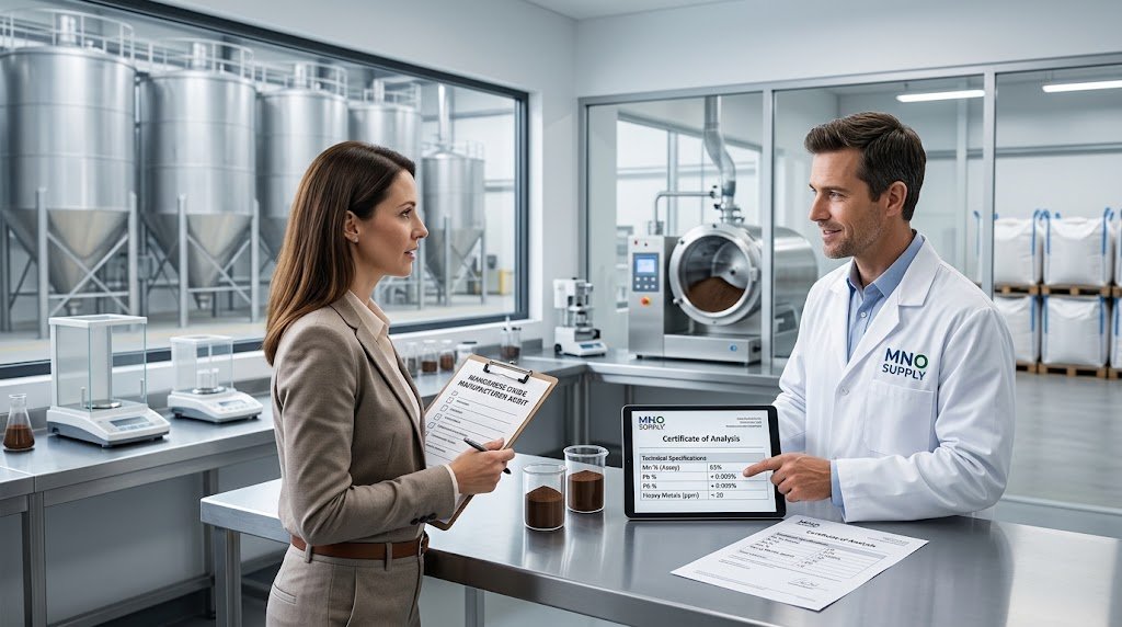 12 Questions to Ask a Manganese Oxide Manufacturer Before a Bulk Order