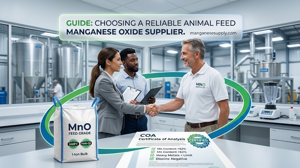 How to Choose a Reliable Manganese Oxide Supplier for Animal Feed